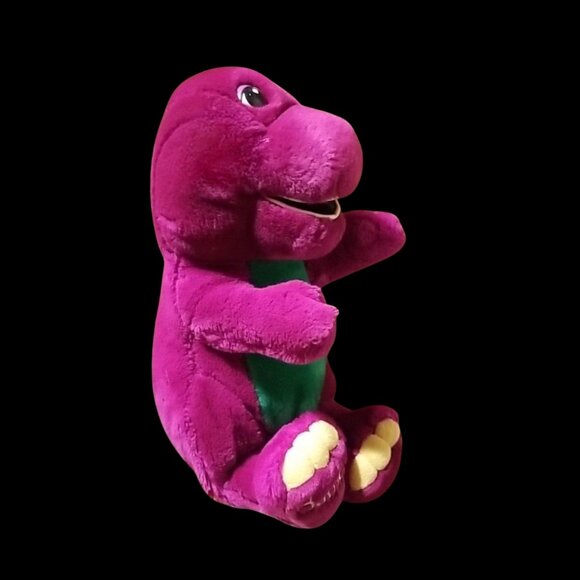 Vintage 1992 The Lyons Group Barney Plush Stuffed Animal 13" tall - Picture 3 of 7